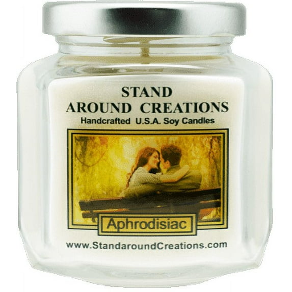 APHRODISIAC HEX 6-OZ. ALL NATURAL SOY CANDLE