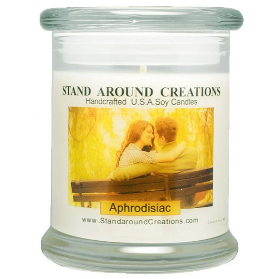 APHRODISIAC STATUS 12-OZ. ALL NATURAL SOY CANDLE