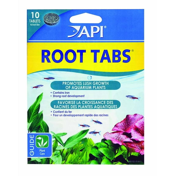 API Root Tabs Freshwater Aquarium Plant Fertilizer, 10 Tablets Per Box