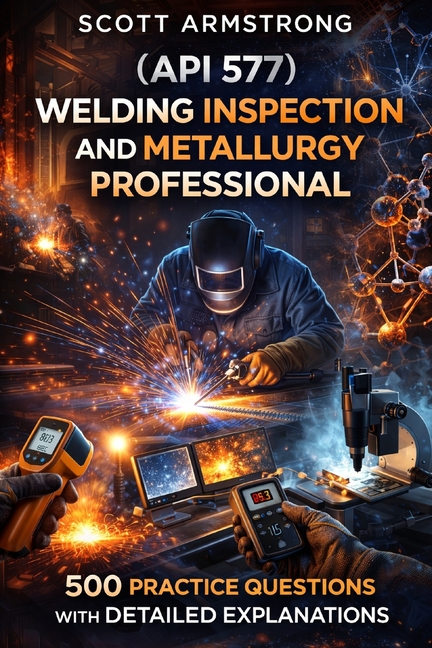 (API 577) Welding Inspection and Metallurgy Professional: 500 Practice ...