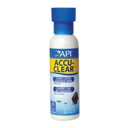 API Accu-Clear Water Clarifier, 4 fl oz - Quickly Clears Cloudy Aquarium Water for Freshwater & Planted Aquariums