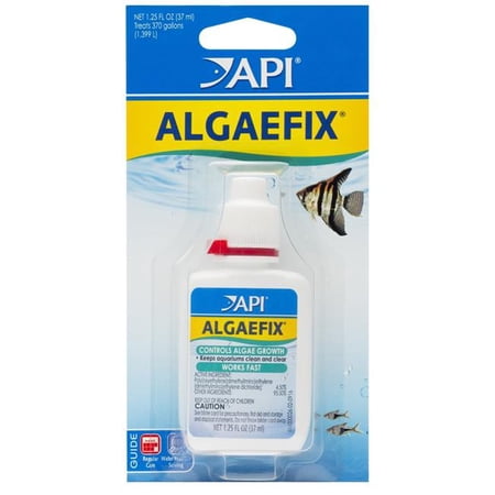 API AlgaeFix Controls Algae Growth for Freshwater Aquariums