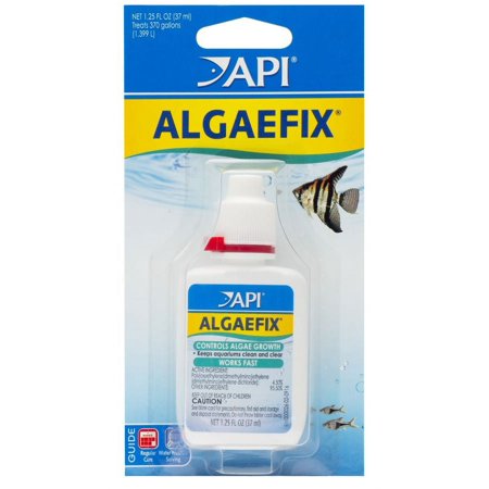 API AlgaeFix for Freshwater Aquariums [Aquarium, Algicides & Algae Removers] 1.25 oz