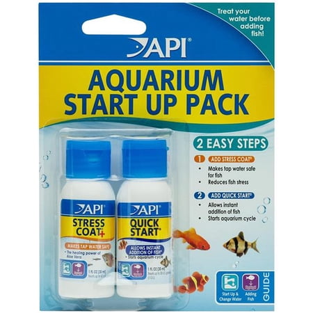 API Aquarium Start Up Pack: Stress Coat Quick Start - Perfectly Balanced Aquarium Care