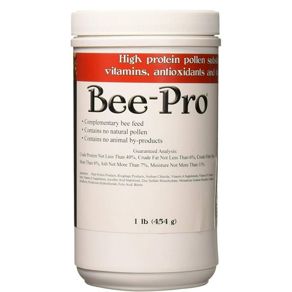 API Bee-Pro Pollen Substitute Powder - Little Giant - Pollen Replacement for Beekeeping, 2 Pack