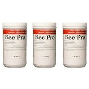 API Bee-Pro Pollen Substitute Powder - Little Giant - Pollen Replacement for Beekeeping, 3 Pack
