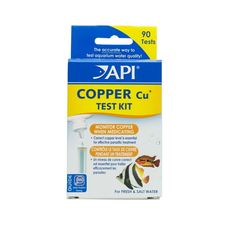 API Copper Test Kit  Freshwater & Saltwater Aquarium Water Test Kit –  Aquarium Co-Op