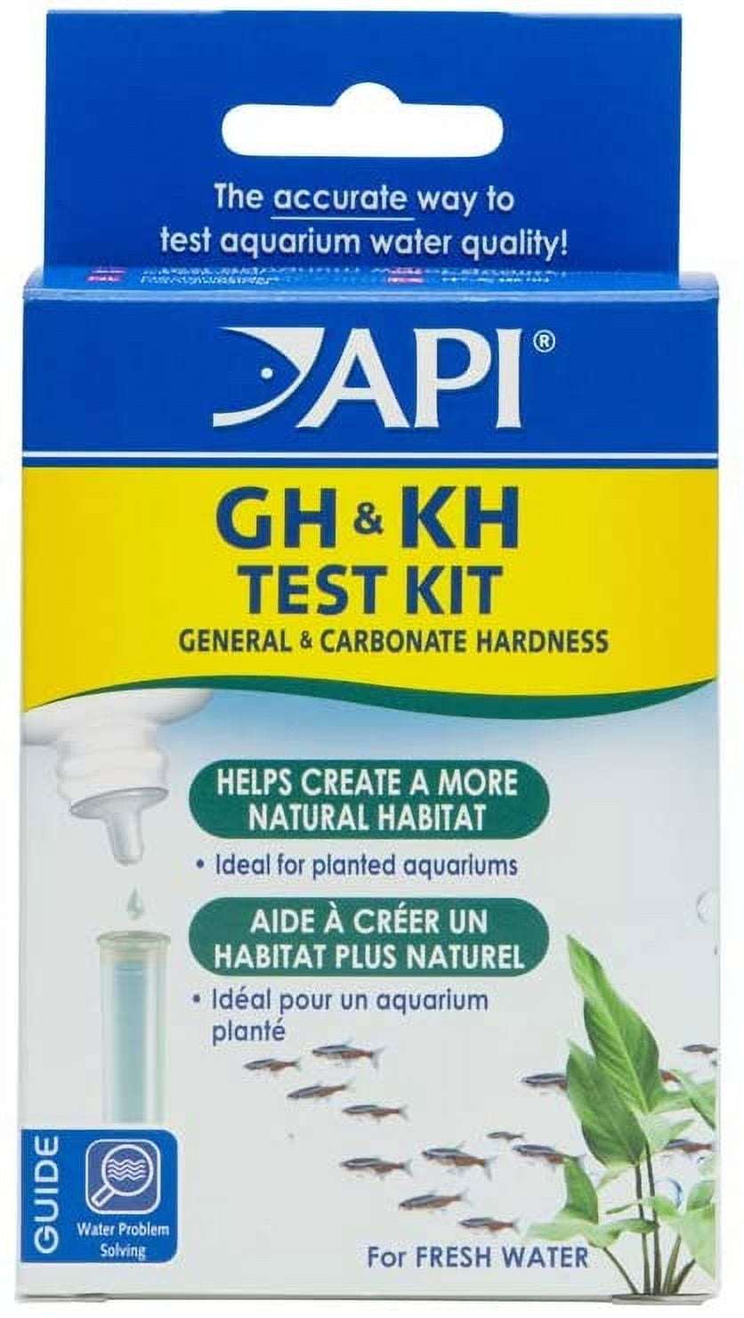 API GH and KH General and Carbonate Hardness Test Kit for Freshwater ...