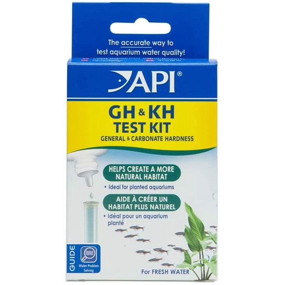 API GH and KH General and Carbonate Hardness Test Kit for Freshwater ...