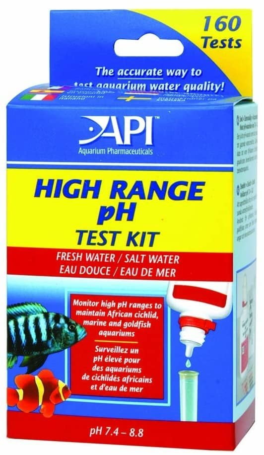 API High Range pH Test Kit for Freshwater and Saltwater Aquariums