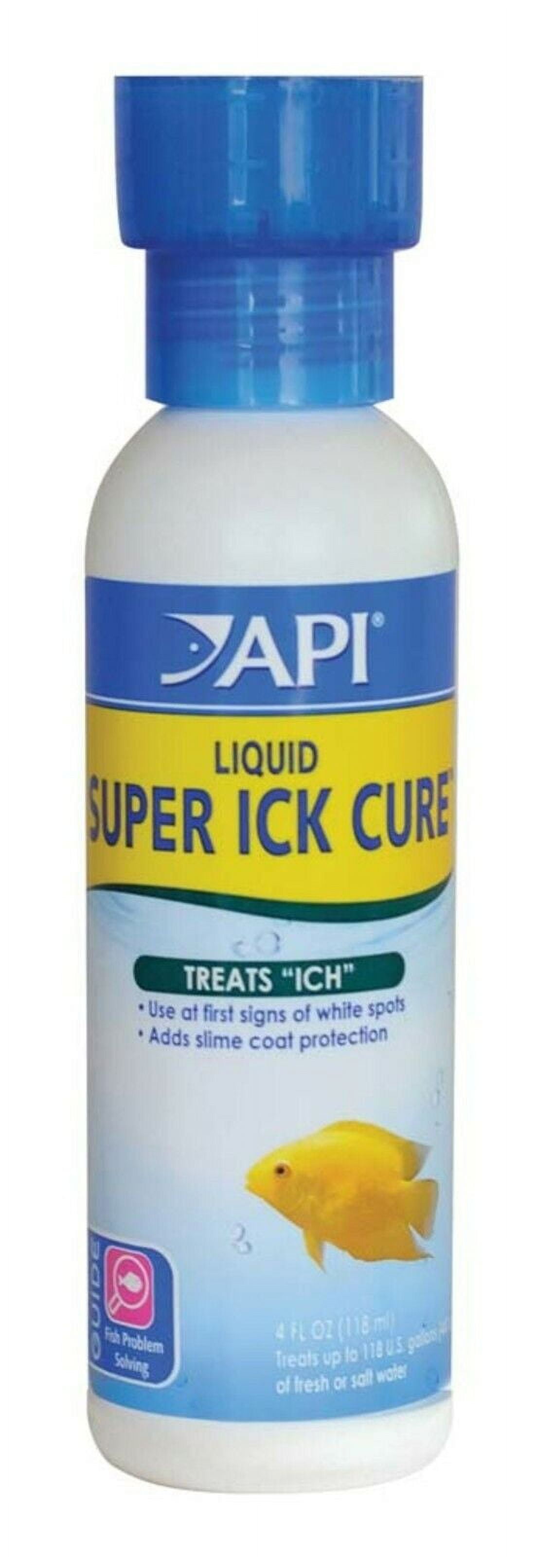 API Liquid Super Ick Cure Freshwater Fish Medication - 4 Fl Oz ...