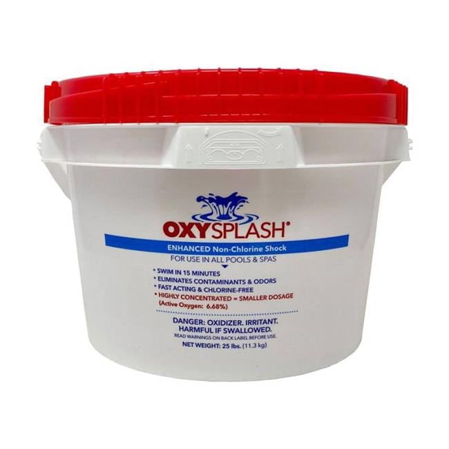 API OXSP25 25 lbs Oxy Splash Non Chlorine Shock