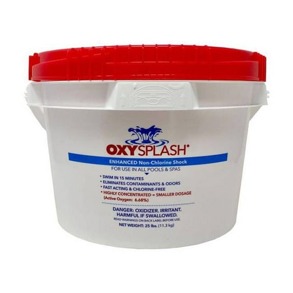 API OXSP25 25 lbs Oxy Splash Non Chlorine Shock