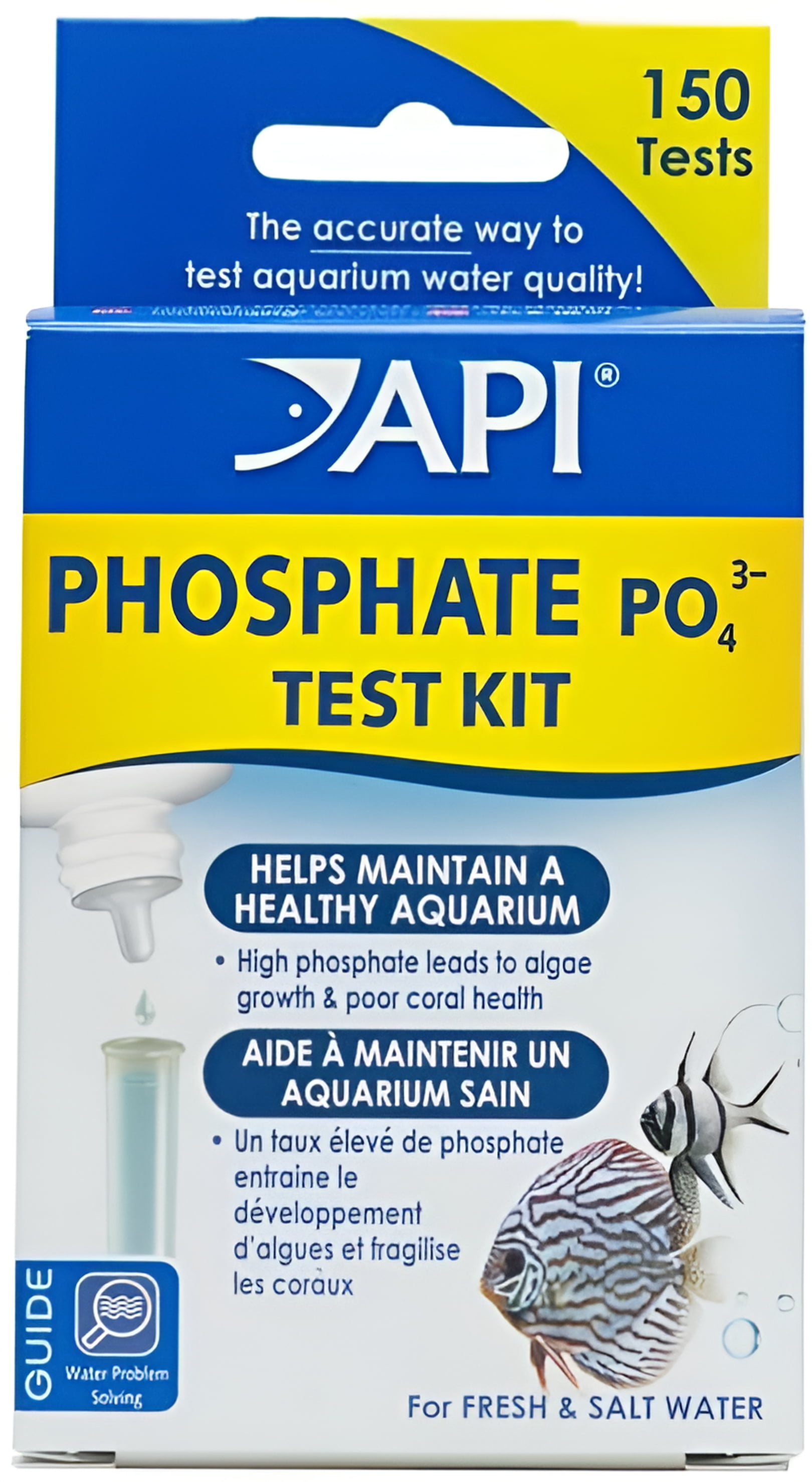 API Phosphate Test Kit Freshwater and Saltwater Aquarium Walmart