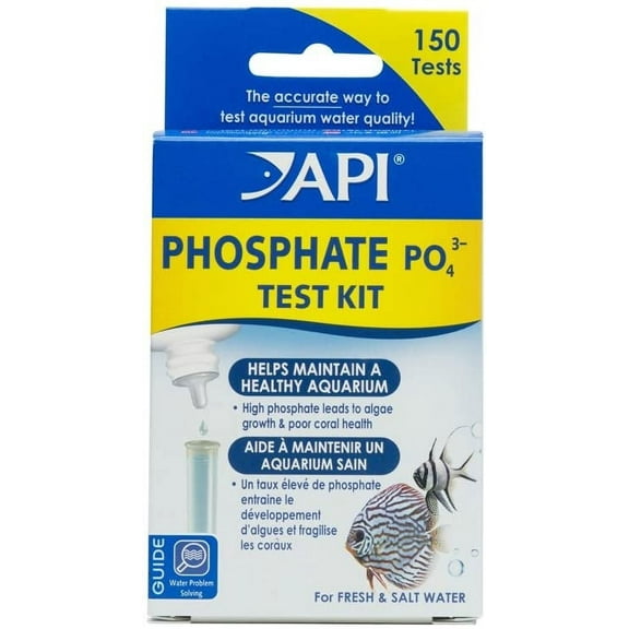 API Phosphate Test Kit for Freshwater and Saltwater Aquariums [Aquarium Water Test Kits, Aquarium Supplies] 1 count
