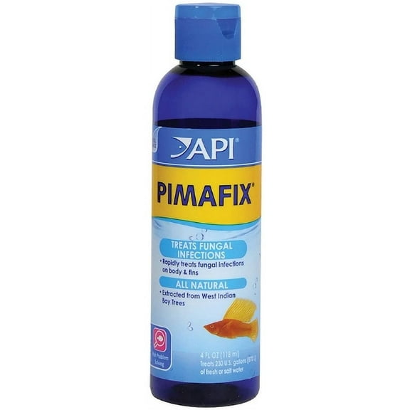 API Pimafix Treats Fungal Infections for Freshwater and Saltwater Fish [Aquarium Bacteria and Fungus Care, Aquarium Supplies] 4 oz