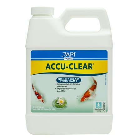 API Pond Accu-Clear, Pond Water Clarifier, 32 oz