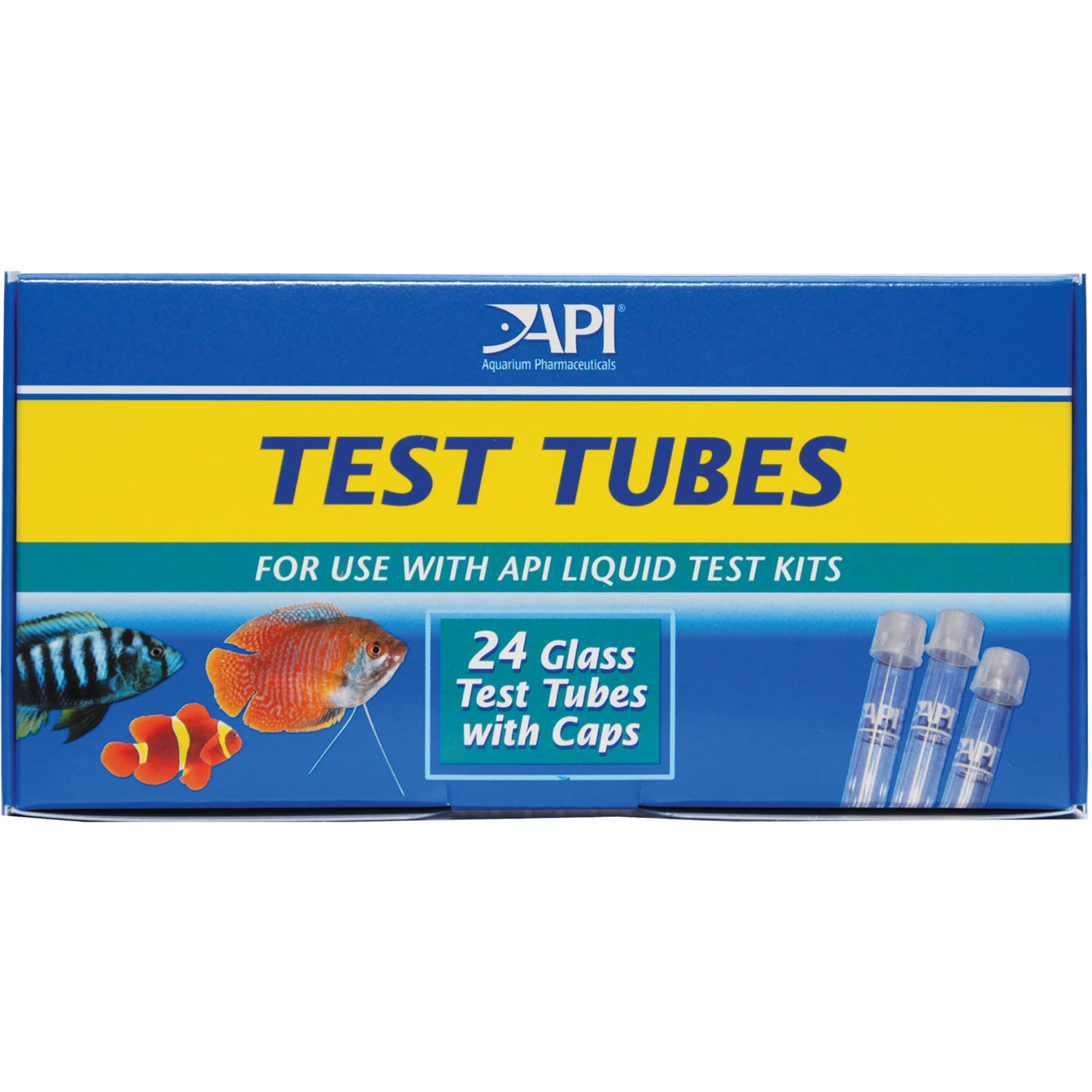 API Replacement Test Tubes With Caps, For Any Aquarium Test Kit