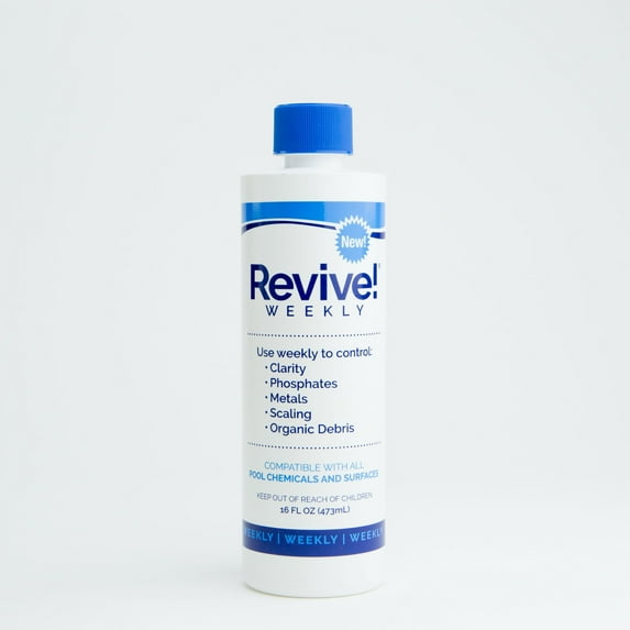 API Revive! Weekly Swimming Pool Clarifier Cleaning Treatment, 16 Ounce