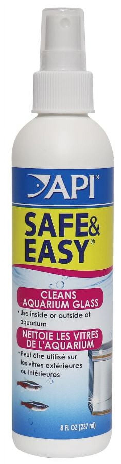 API Safe & Easy Aquarium Cleaner [Aquarium, Aquarium Cleaning Chemicals] 8 oz