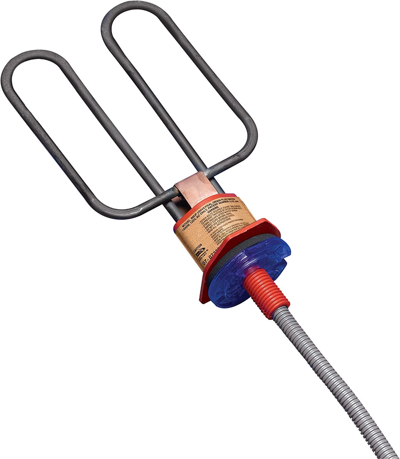 API® Stock Tank Water Deicer Universal Drain Plug DeIcer Livestock