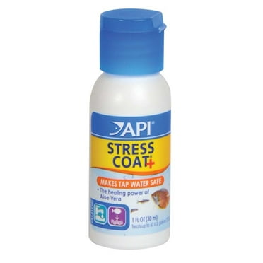 API Stress Coat + Fish and Tap Water Conditioner - Aquarium Water Enhancer  Fish Health Booster