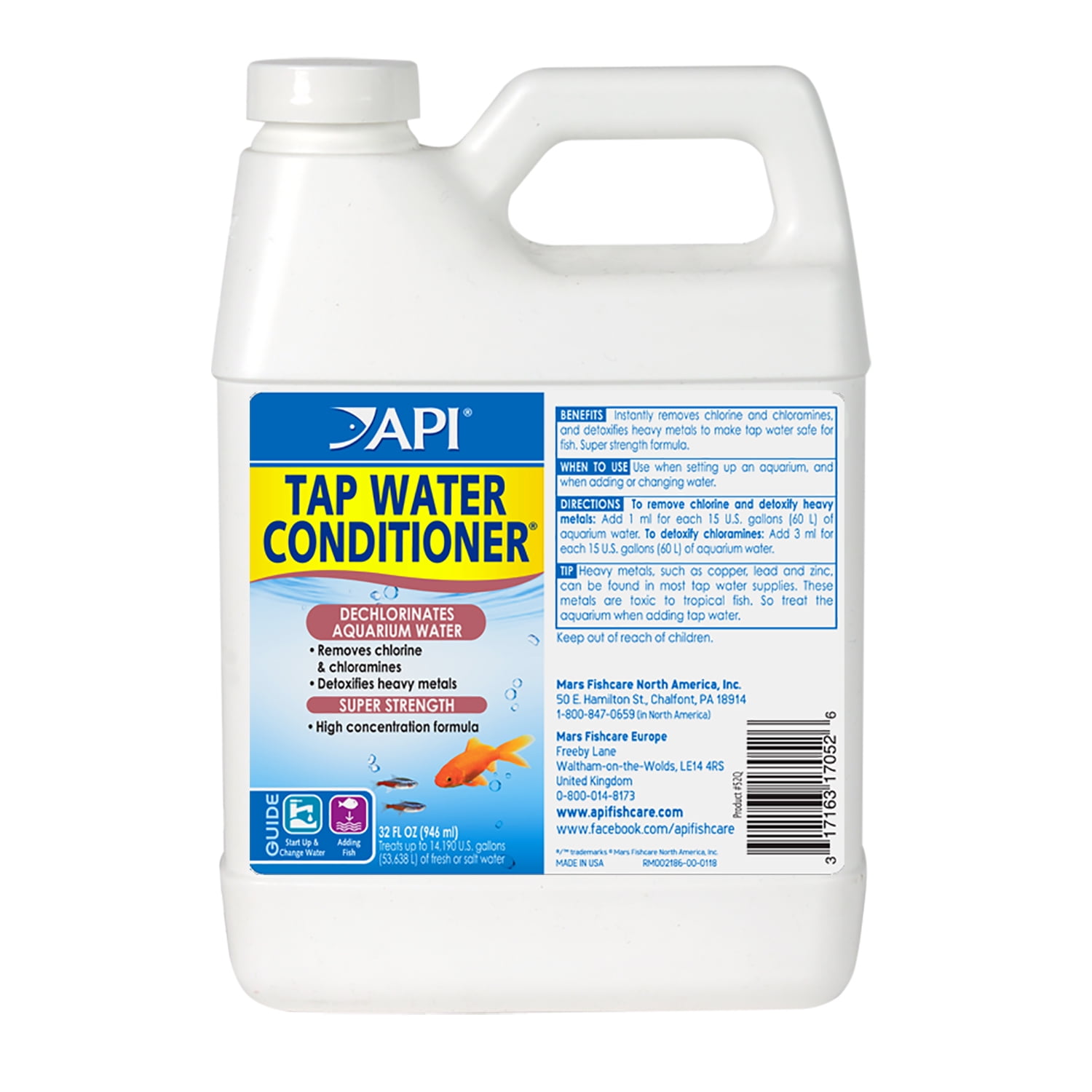 API 32oz Super Strength Tap Water Conditioner