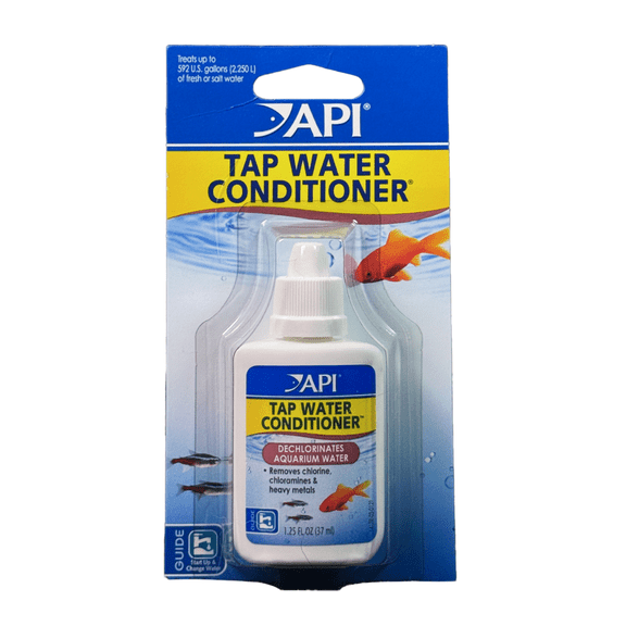 API Tap Water Conditioner, 1.25 fl oz - Super-Concentrated Dechlorinator for Freshwater, Saltwater & Planted Aquariums