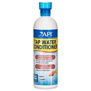 API Tap Water Conditioner Detoxifies Heavy Metals and Dechlorinates Aquarium Water [Aquarium Water Conditioners, Aquarium Supplies] 48 oz 3 x 16 oz