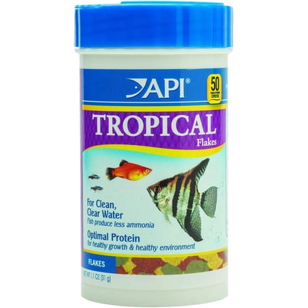 API Tropical Flakes, Fish Food, 1.1 oz