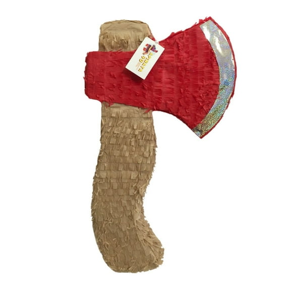 APINATA4U 20" Red Color Axe Pinata Lumberjack Theme