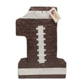 thumbnail image 1 of APINATA4U 20" Tall Number One Brown Football Theme Pinata, 1 of 2