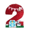 thumbnail image 1 of APINATA4U 20'' Tall Number Two Pinata Barnyard Theme Farm House, 1 of 1