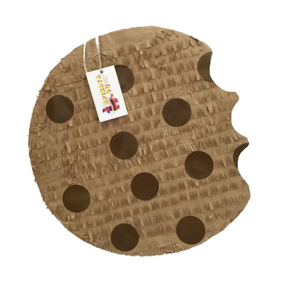 APINATA4U Bitten Chocolate Chip Cookie Pinata - Birthday Party Decoration for Kids, Celebrations, Chocolate Chip Design, Perfect for Cookie Lovers Parties