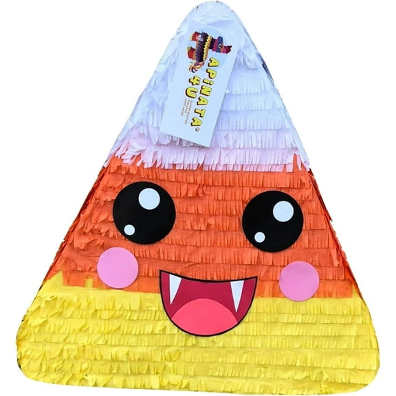 APINATA4U Candy Corn Pinata wih Fangs Halloween Party Favor