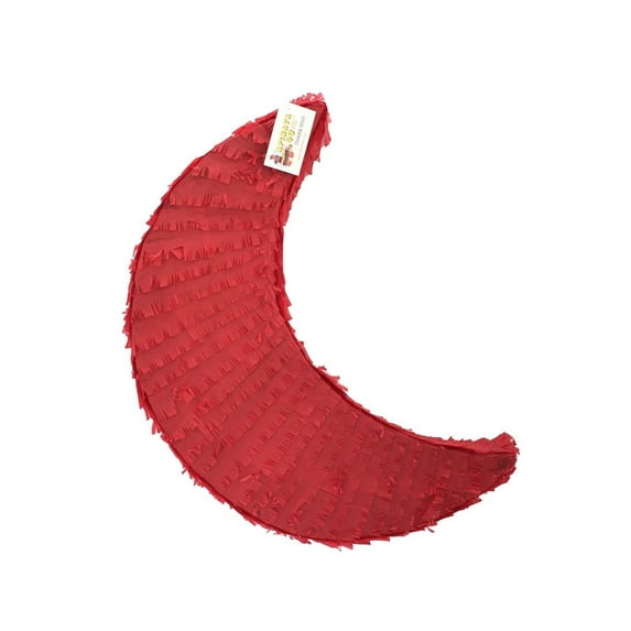 APINATA4U Crescent Moon Pinata Red Color
