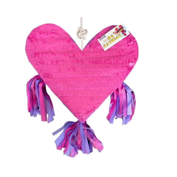 APINATA4U Large Pink Heart Pinata 19 Diva Party Favor, Teen Pinata