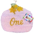 thumbnail image 1 of APINATA4U Light Pink & Gold Pumpkin Pinata for First Birthday Fall Theme Party Favor, 1 of 1