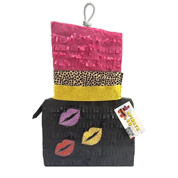 APINATA4U Light Pink Nail Polish Pinata with Unicorn Accents