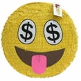 thumbnail image 1 of APINATA4U Money Lover Emoticon Pinata 16", 1 of 1