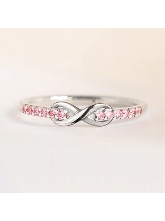Women 925 Sterling Silver Butterfly Cubic Zirconia Thumb Ring Stress Anxiety Rings Women's Jewelry Lady Birthday Mother's Day Gifts