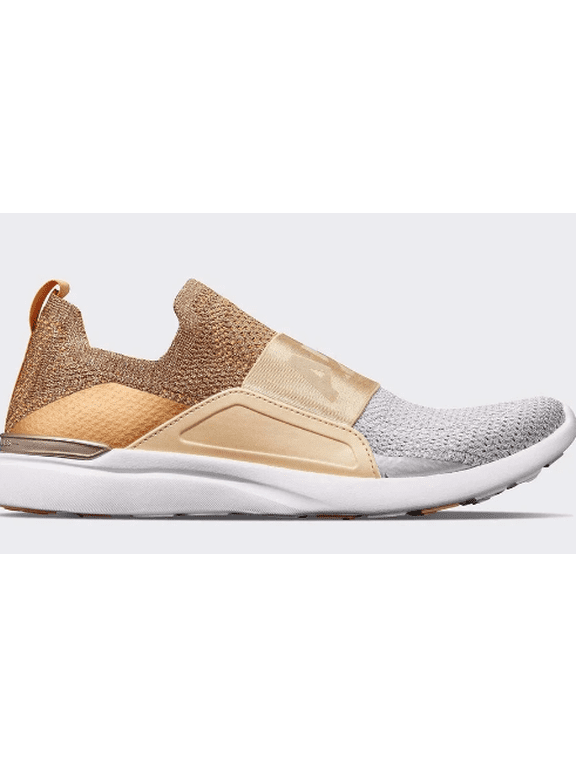Men's Rose Gold TechLoom Bliss Running Sneakers, US 13