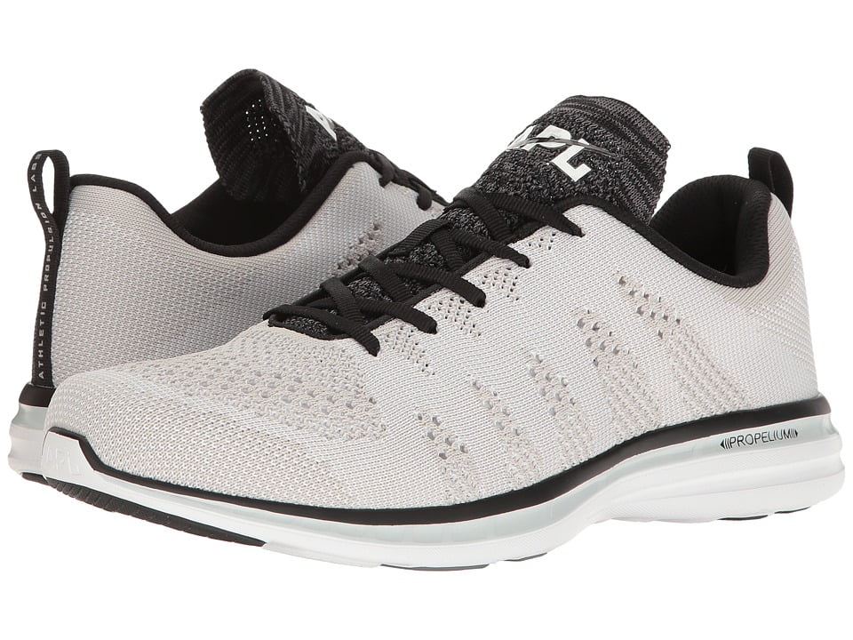 APL WHITE/BLACK/COSMIC GREY Men's Techloom Pro Sneakers, US 8