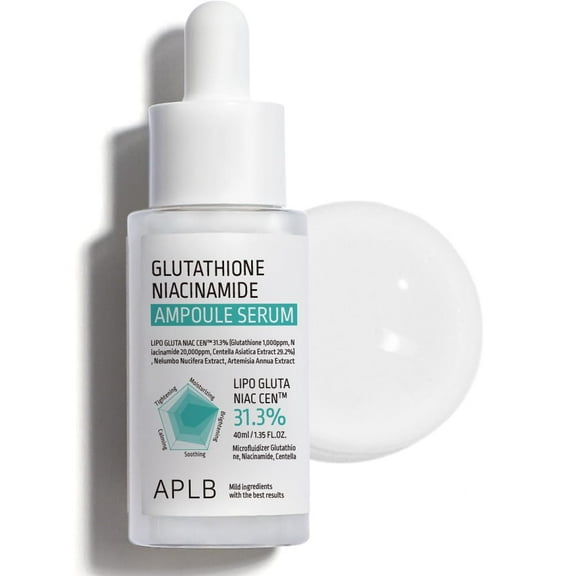 APLB Glutathione Niacinamide Ampoule Serum - 1.35 oz