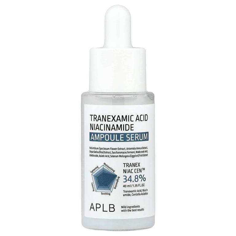 APPFセラム APLB Tranexamic Acid Niacinamide Ampoule Serum , 1.35 fl oz (40 ml