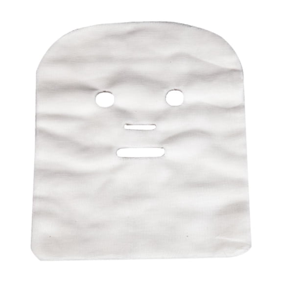 APLVFFZH 100Pcs Facial Gauze Pre Cut White Net Face Pads Soft Cotton Face Cover Soft A