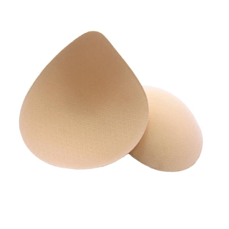 APLVFFZH 2 Pieces Women Bra Pads Inserts Breathable Push up Bra Soft Bra Accessories beige