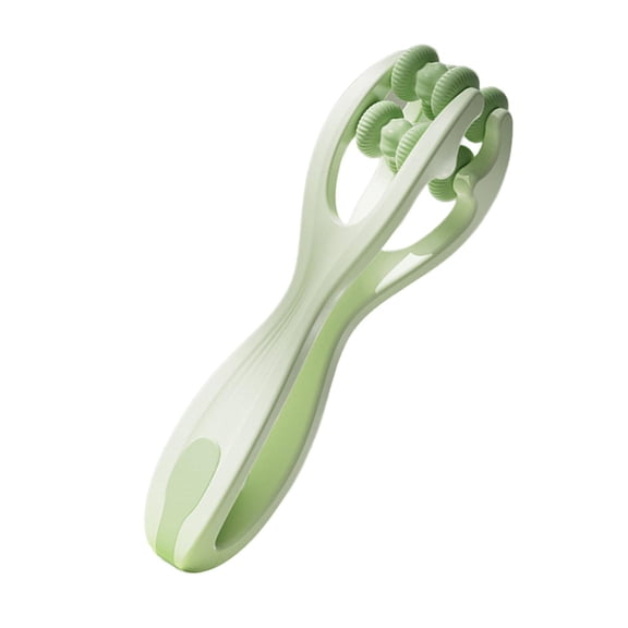 APLVFFZH Finger Massager Hand Massager Double Silicone Roller Massage for Finger Training Green
