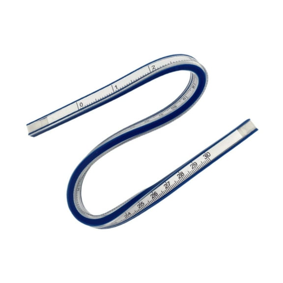 APLVFFZH Flexible Curve Ruler Bendable Painting Tailor Measurement Tool,Flex Curved Ruler 30cm