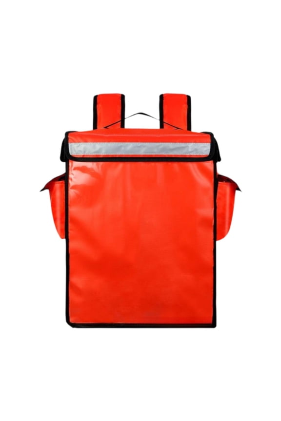 Food Delivery Backpack Multiuse Catering Bag for Shopping Commercial Outdoor Red